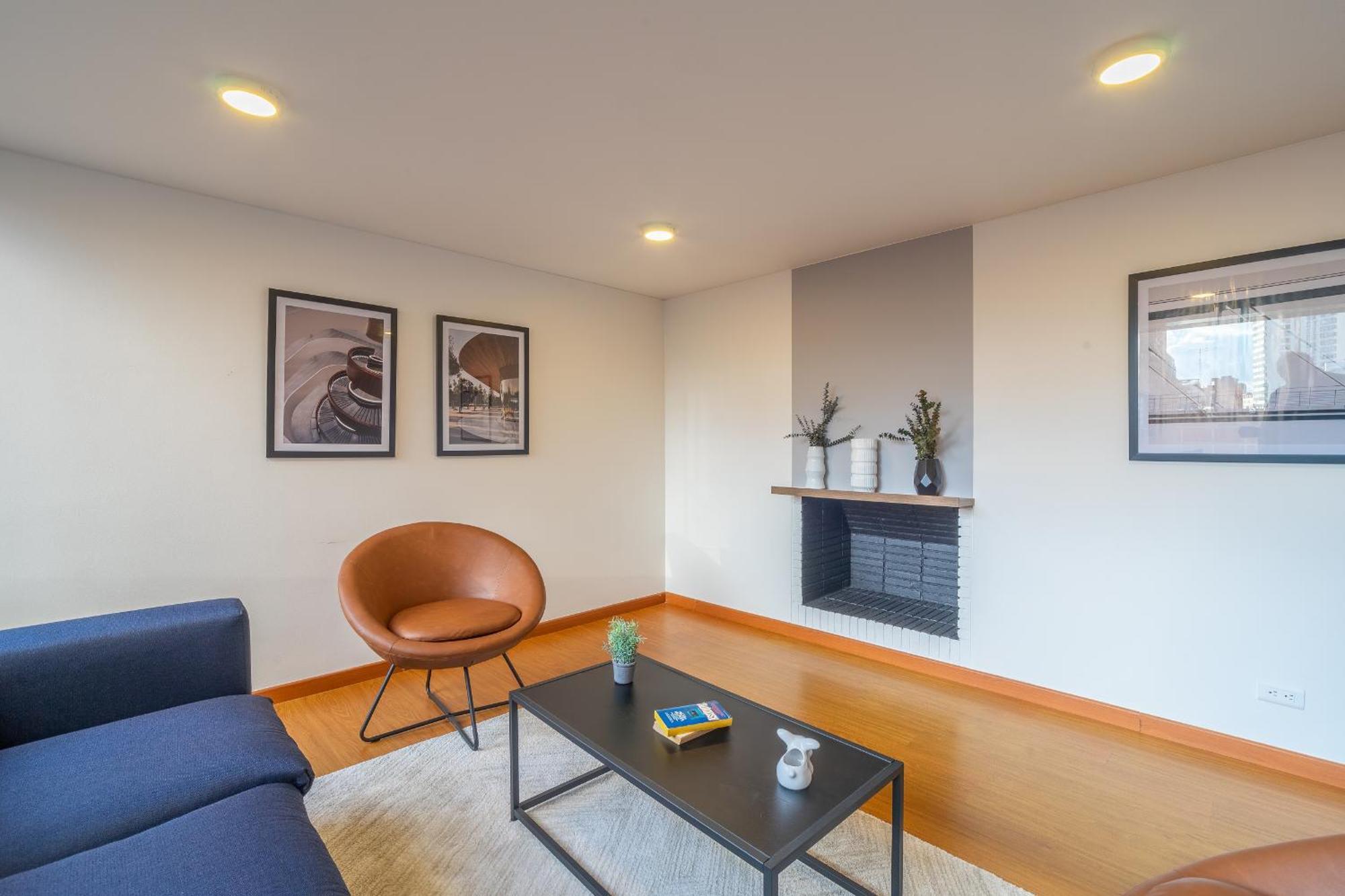 Penthouse Chicala Colombian Experience In Parque Virrey Apartment Bogota Bagian luar foto