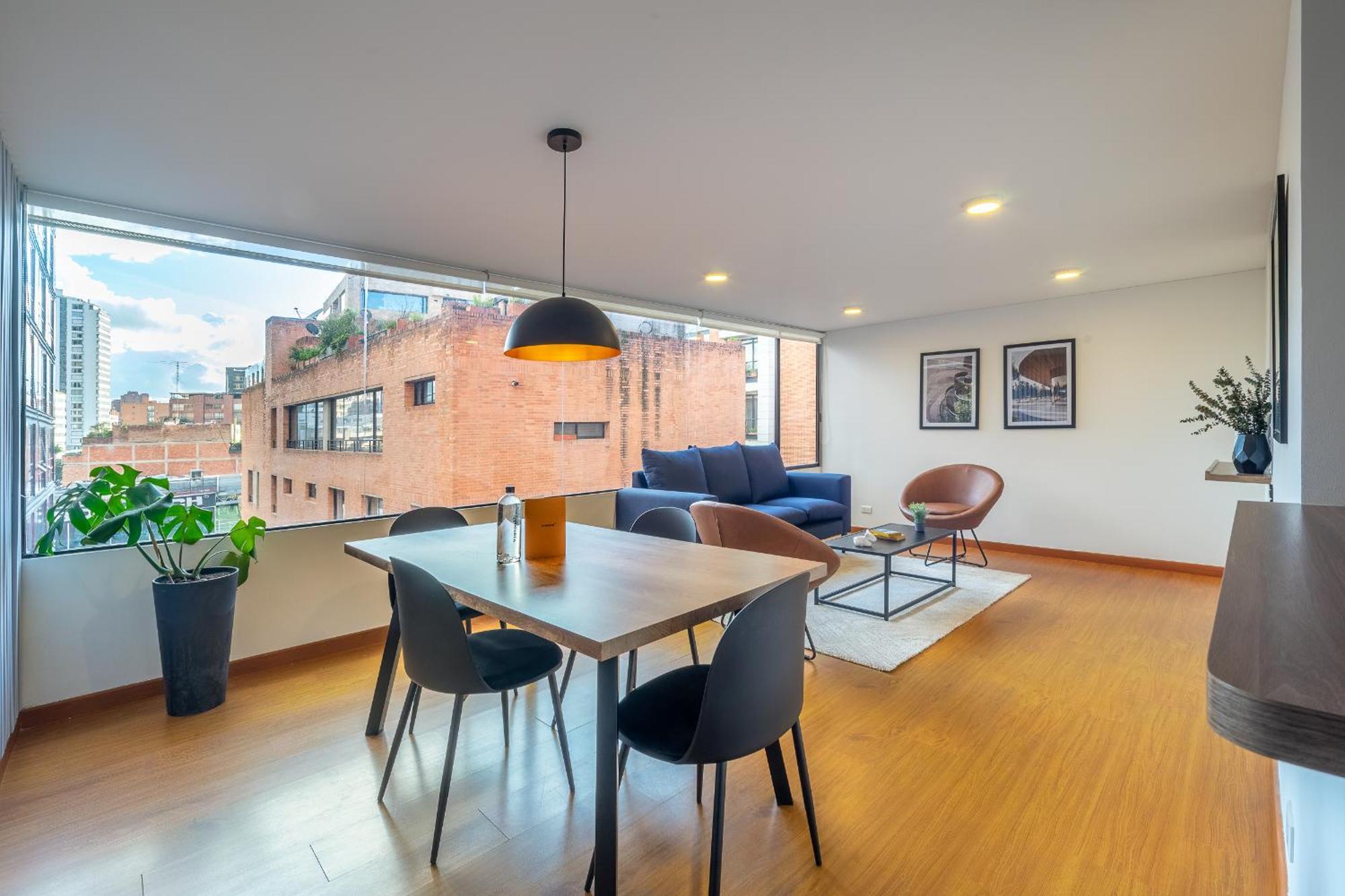 Penthouse Chicala Colombian Experience In Parque Virrey Apartment Bogota Bagian luar foto