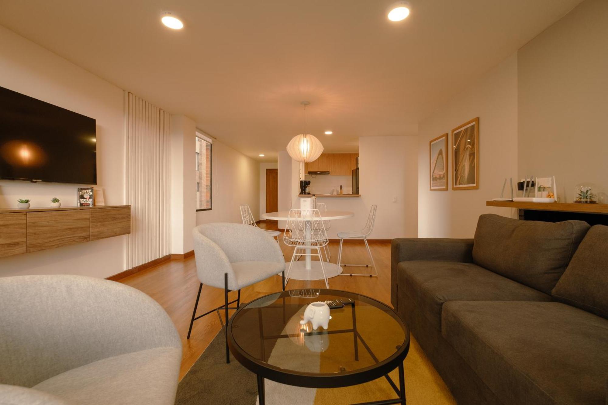 Penthouse Chicala Colombian Experience In Parque Virrey Apartment Bogota Bagian luar foto