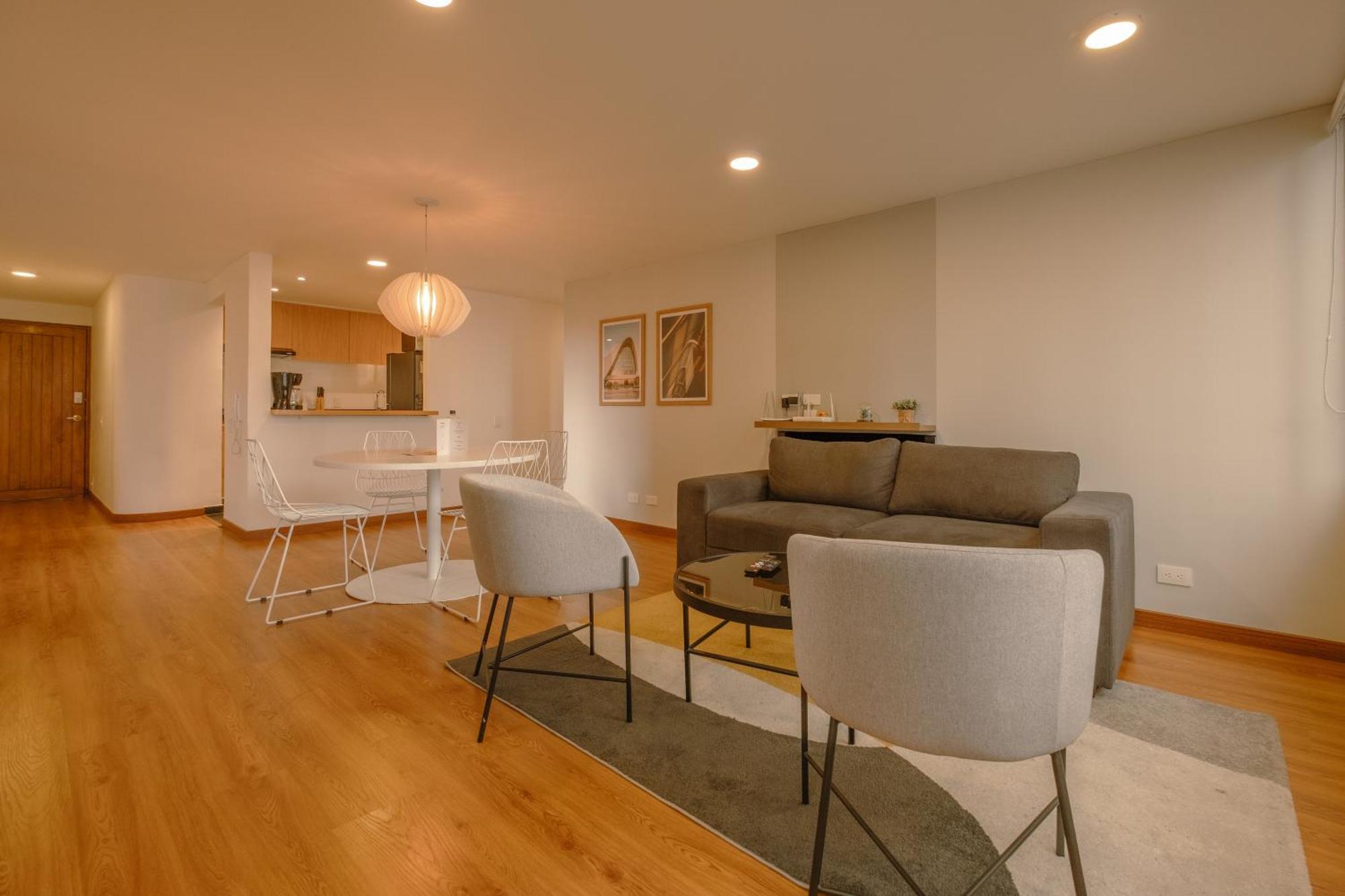Penthouse Chicala Colombian Experience In Parque Virrey Apartment Bogota Bagian luar foto