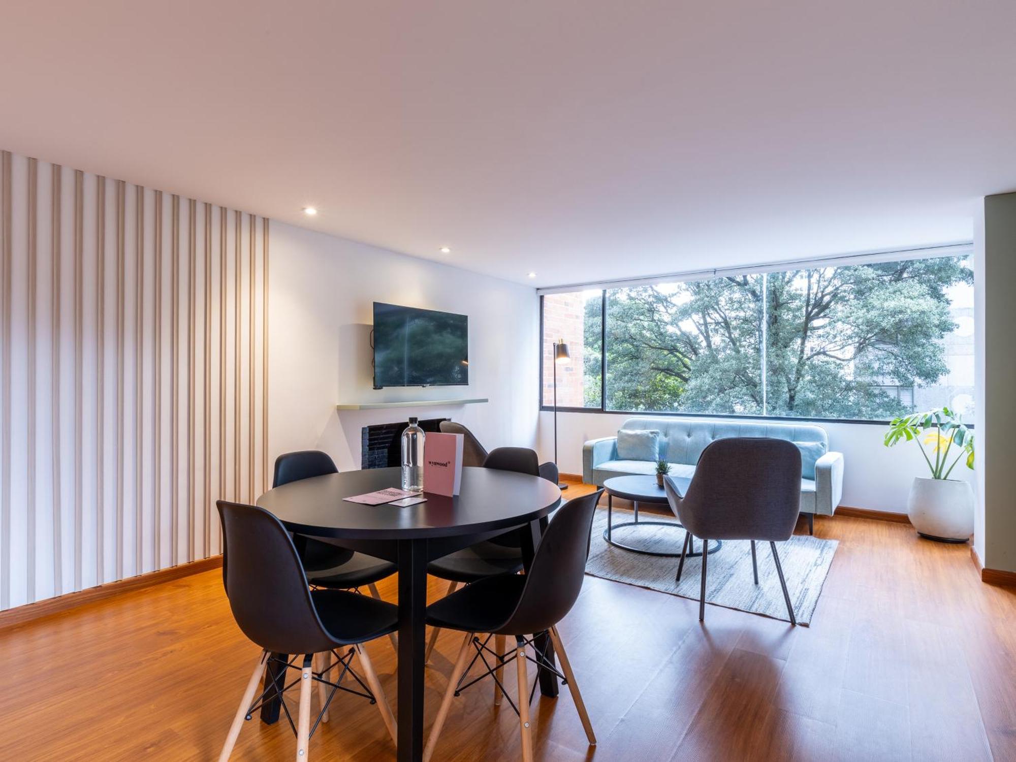 Penthouse Chicala Colombian Experience In Parque Virrey Apartment Bogota Bagian luar foto