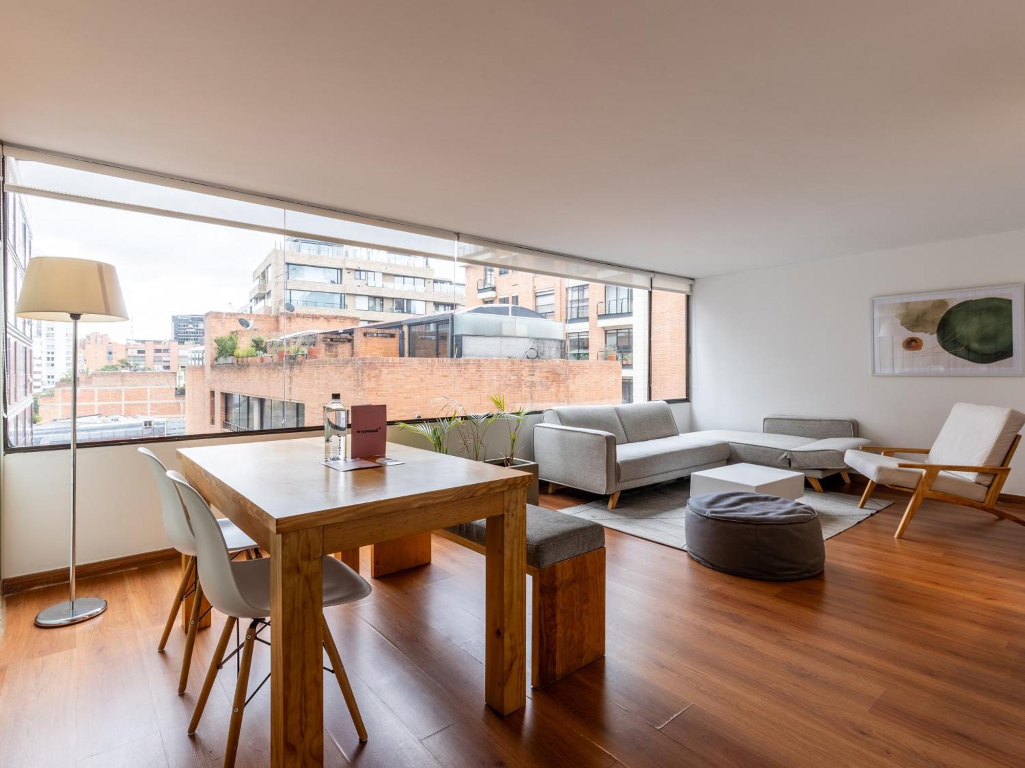 Penthouse Chicala Colombian Experience In Parque Virrey Apartment Bogota Bagian luar foto